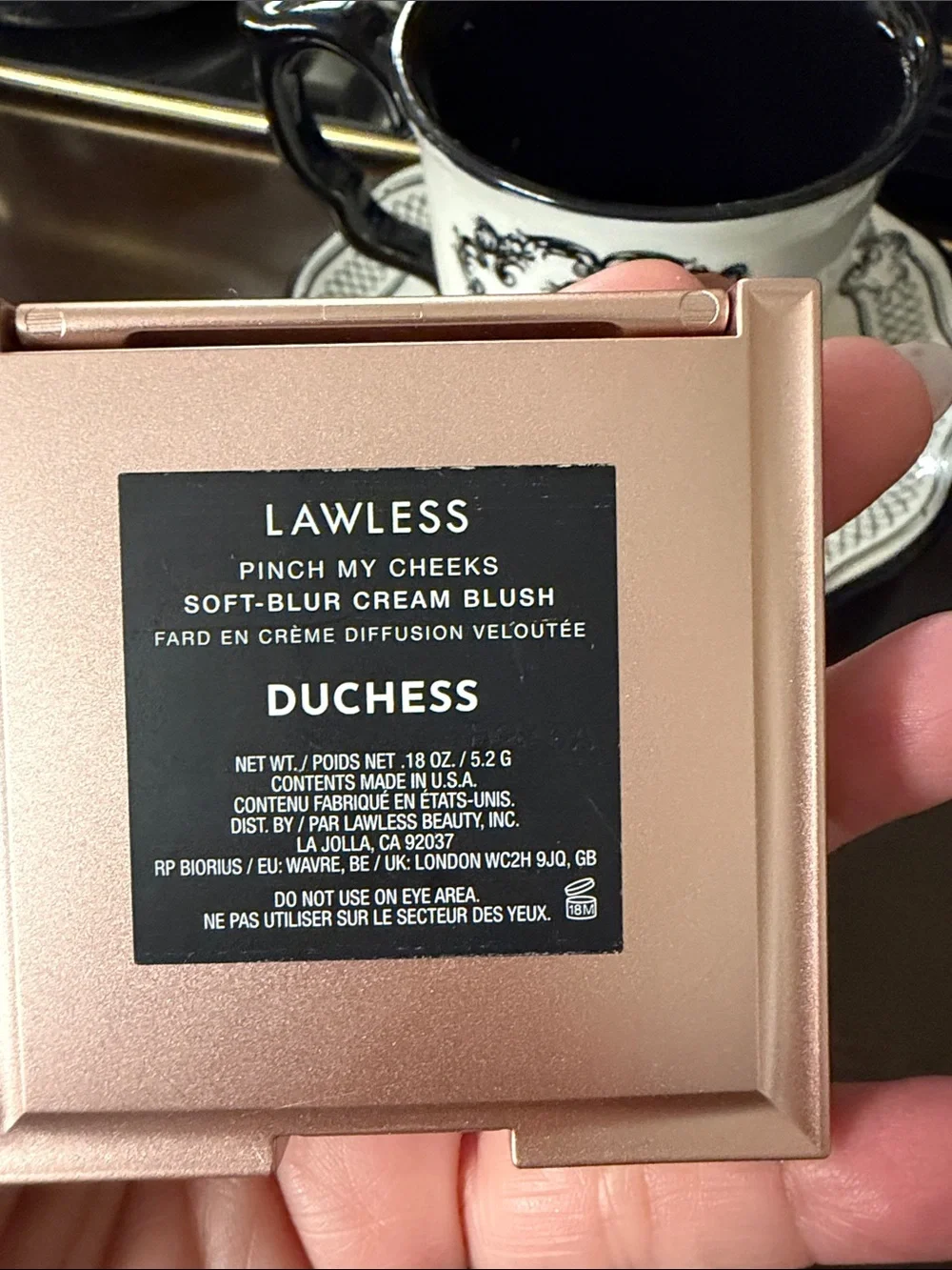 LAWLESS Cream Blush in Duchess, new no box